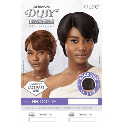 Outre Duby Diamond Premium Human Hair Wig - Dottie