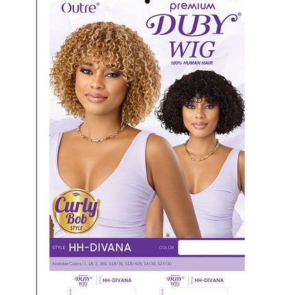 Outre Duby 100% Human Hair Wig - Divana