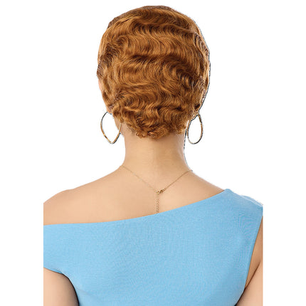 Outre Duby Dazzle 100% Human Hair Lace Front Full Wig - Ocean Wave Pixie