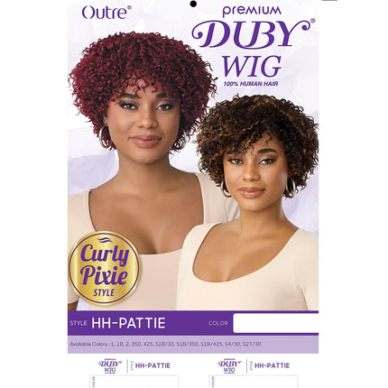 Outre Duby 100% Human Hair Full Wig - Pattie