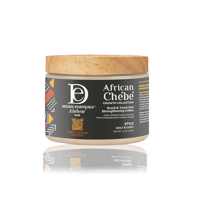 Design Essentials - African Chebe - Braid & Twist-out Strengthening Crème - 12 Oz