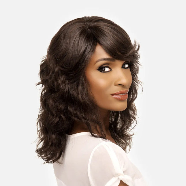 Diva - Vivica A Fox Brazilian Remi 100% Human Hair Full Wig 16" Loose Body Wave