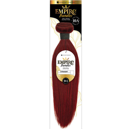 Sensationnel Human Hair Empire Bundles Weave - Straight 14"