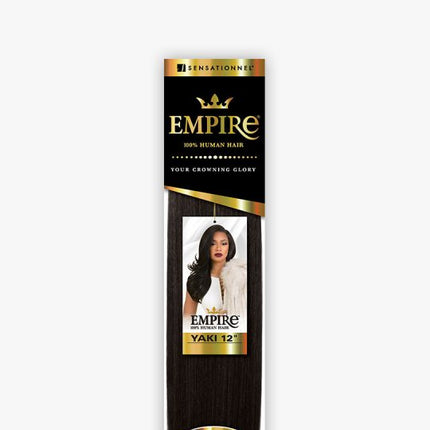 Empire Yaki - Sensationnel 100% Human Remy Hair Soft Yaky Weave W/ Argan Oil - 22"