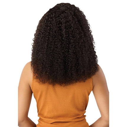 Outre Everroot 100% Unprocessed Human Hair Half Wig- Deep Curl 18