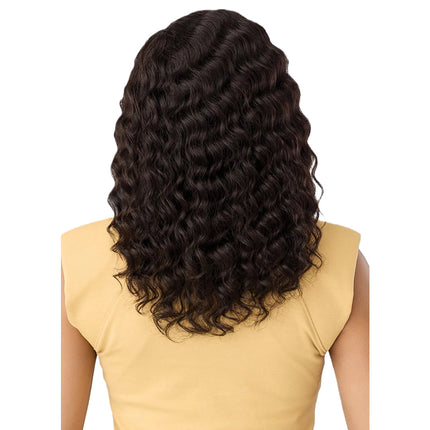 Outre Everroot 100% Unprocessed Human Hair Half Wig- Deep Wave 16