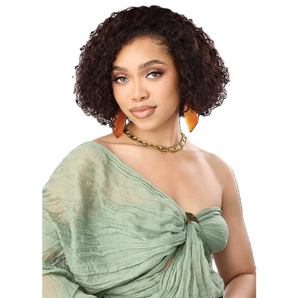 Outre Everroot 100% Unprocessed Human Hair Half Wig- Spanish Waves 10