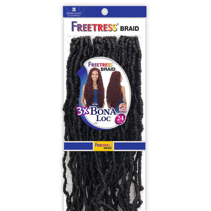 Freetress Crochet Braids 3x Bona Loc 24"