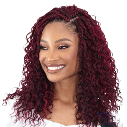 Shake N Go Freetress Synthetic Braid - 3x Deep Curl Boho Braid 12