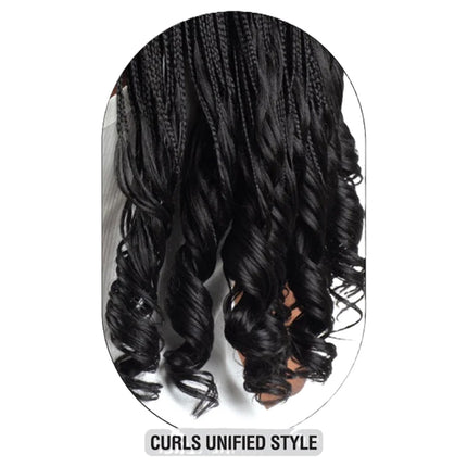Shake N Go Freetress Synthetic Braid - 4x French Curl Braid 18