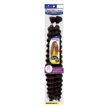 Shake N Go Freetress Synthetic Braid - Boho Deep Bulk 18"