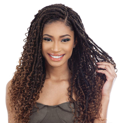 Boho Hippie Loc 20" - Freetress Synthetic Crochet Braiding Hair