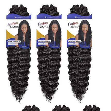 Aruba Curl Braid 20" By Freetress Synthetic Bulk Braiding Hair Extension