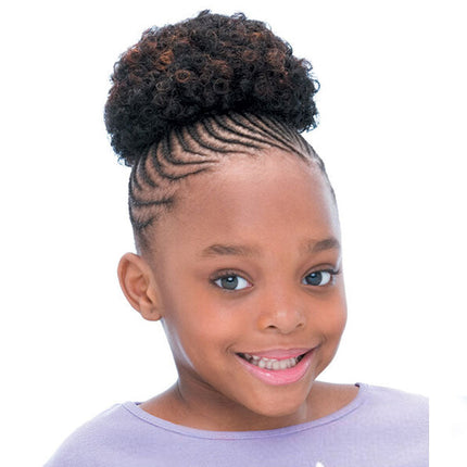 Afro 4" Freetress Draw String Ponytail Afro Ponytail For Kids