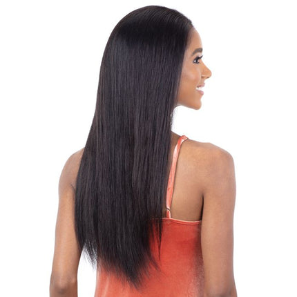 Shake N Go Girlfriend 100% Virgin Human Hair Hd Frontal Lace Wig - Hd 13x4 Straight 25