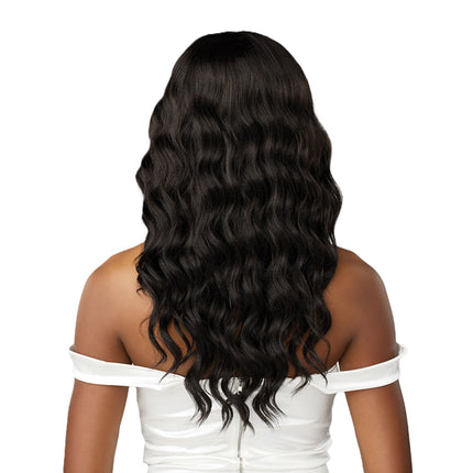 Sensationnel Glamzy Premium Synthetic Glueless Hd Lace Parting Wig - Zoeey