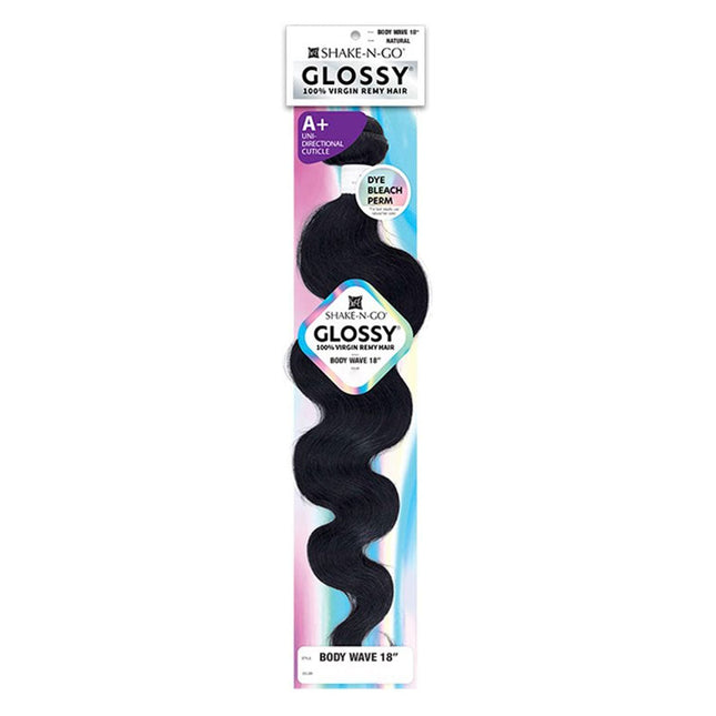 Shake N Go Virgin Remy Hair Weave Glossy Body Wave 10"