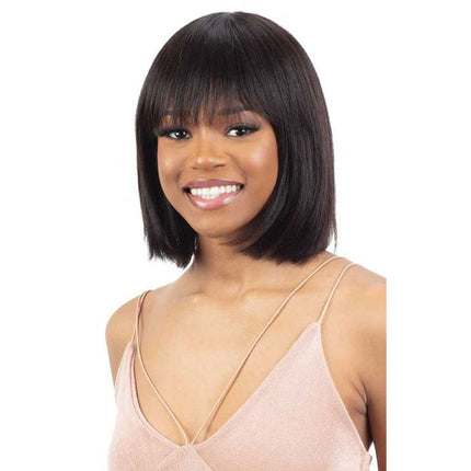 Shake-n-go Golden Human Hair Wig - Debbie