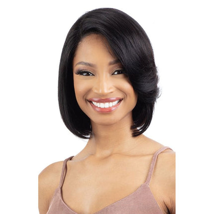 Shake-n-go Golden Human Hair Hd Lace Front Wig - Gladys