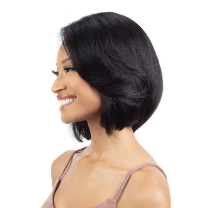 Shake-n-go Golden Human Hair Hd Lace Front Wig - Gladys