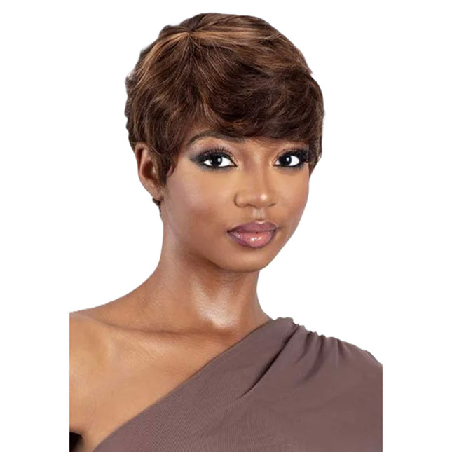 Shake N Go Golden 100% Human Hair Wig -marise