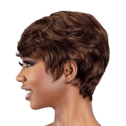 Shake N Go Golden 100% Human Hair Wig -marise