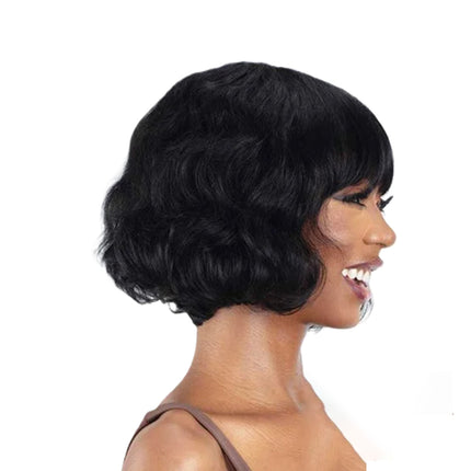 Shake N Go Golden 100% Human Hair Wig - Sorelle