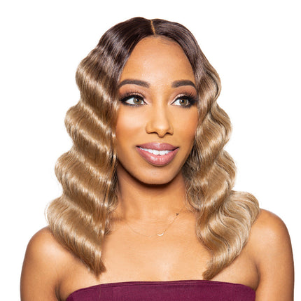 Zury Sis Beyond Synthetic Lace Front Wig - Byd Lace H Crimp 14"