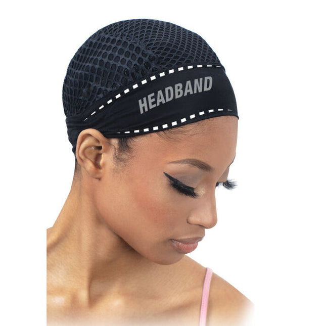 Shake-n-go Headband Crochet Cap