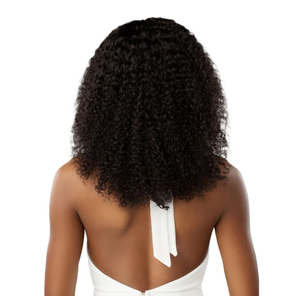 Sensationnel Pearlish 15a 100% Human 13x4 Hd Lace Frontal Wig-burmese Curl 20