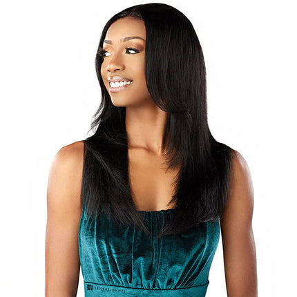 Sensationnel 15a 100% Virgin Human Hair 5x5 Hd Lace Closure Wig - Straight 20