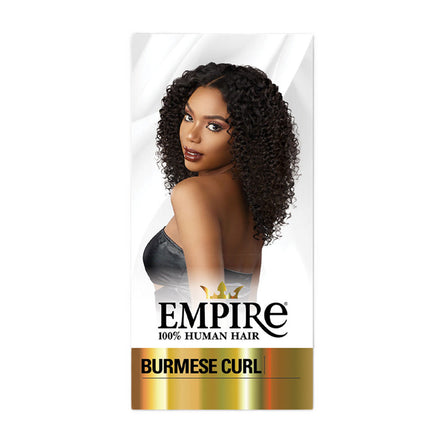 Sensationnel Human Hair Weave Empire- Burmese Curl 10