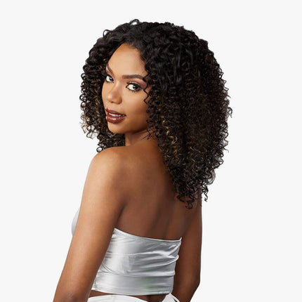 Sensationnel Human Hair Rebold Weave - Rebold Burnmese Curl 10"