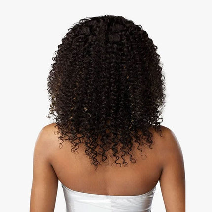 Sensationnel Human Hair Rebold Weave - Rebold Burnmese Curl 10"