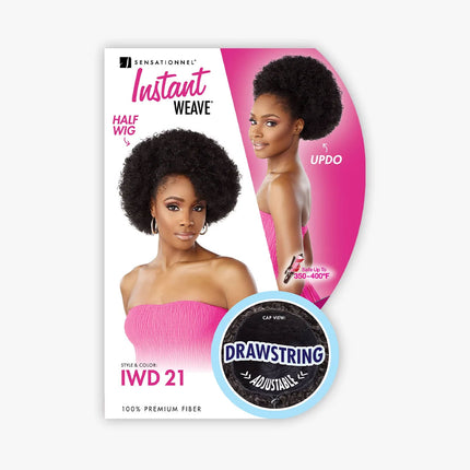 Sensationnel Synthetic Half Wig Instant Weave Drawstring Cap - Iwd 021