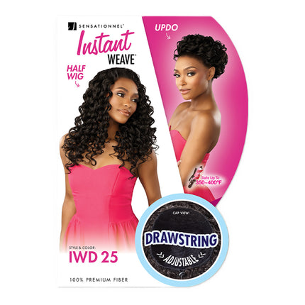 Sensationnel Synthetic Half Wig Instant Weave Drawstring Cap - Iwd 025