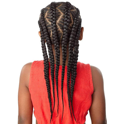 Sensationnel X-pression Synthetic Braid - 3x Kids Pre-stretched 28