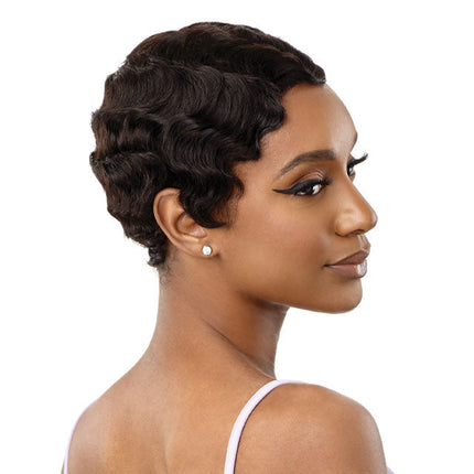 Outre My Tresses 100% Unprocessed Human Hair Full Wig - Hh Kimi