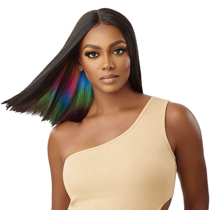 Outre Synthetic Color Bomb Hd Lace Front Wig - Kimia