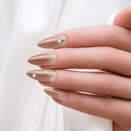 Kiss Bare But Better Trunude Shades Long Nails – Sunny