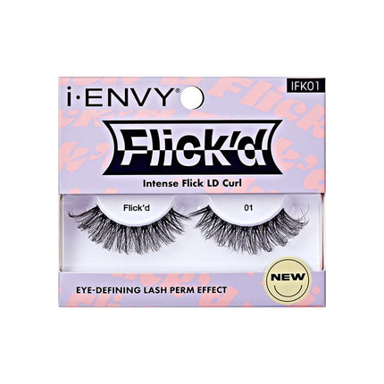 I-envy False Strip Lashes Flick'd D-curl-ifk