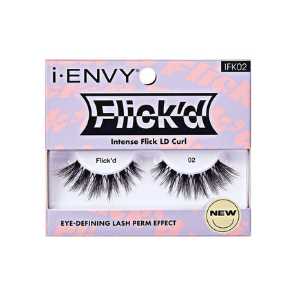 I-envy False Strip Lashes Flick'd D-curl-ifk