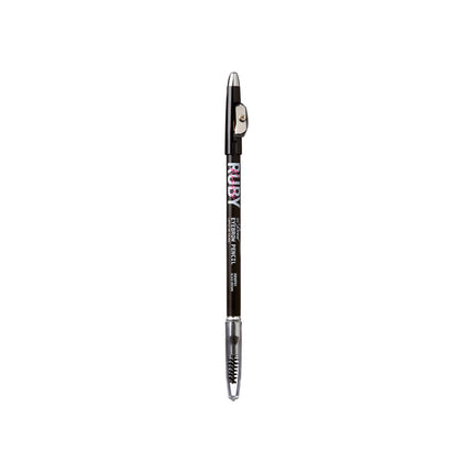 Kiss Go Brow Eyebrow Wooden Pencil Black Brown-rbwp01(6pack)