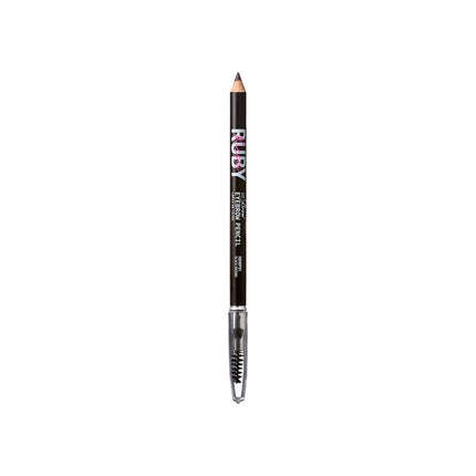 Kiss Go Brow Eyebrow Wooden Pencil Black Brown-rbwp01
