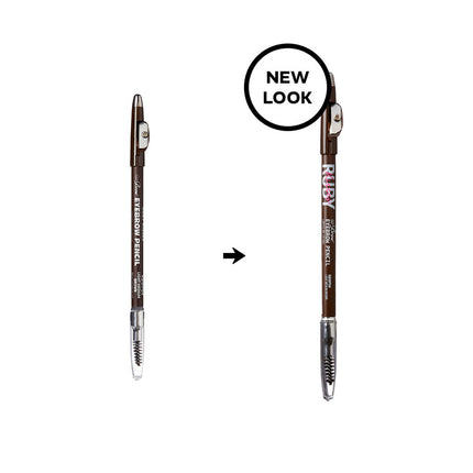Ruby Kisses Gobrow Eyebrow Pencil-(rbwp04 - Light Medium Brown)
