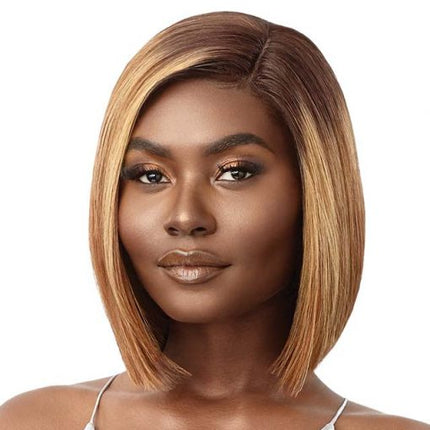 Outre Mytresses 100% Unprocessed Human Hair Custom Colored Hd Lace Front Wig - Letisha