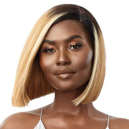 Outre Mytresses 100% Unprocessed Human Hair Custom Colored Hd Lace Front Wig - Letisha