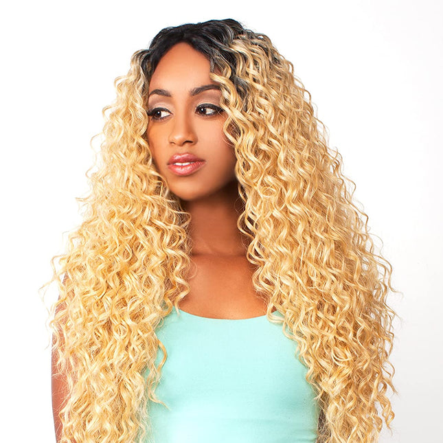 Lh Ocean - The Wig 100% Human Hair Blend Invisible Part Lace Front Wig