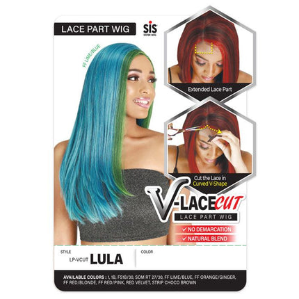 Zury Sis V-lace Cut Synthetic Hair Wig - Lula