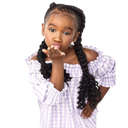 Sensationnel Lulu Mini Synthetic Kids Braid - 2x Bohemian 10